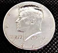 1964 half Dólar Kennedy Prata 90%, Icg MS67, accented Hair
