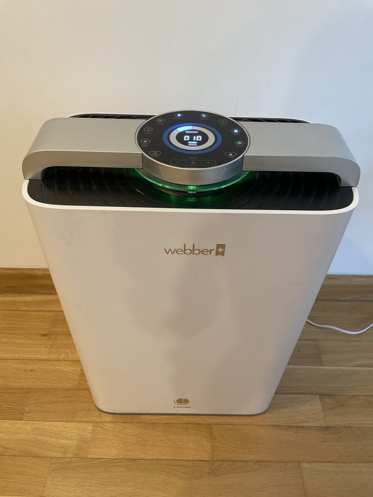 Oczyszczacz powietrza Webber AP9700 jonizacja nawilżacz powietrza LED