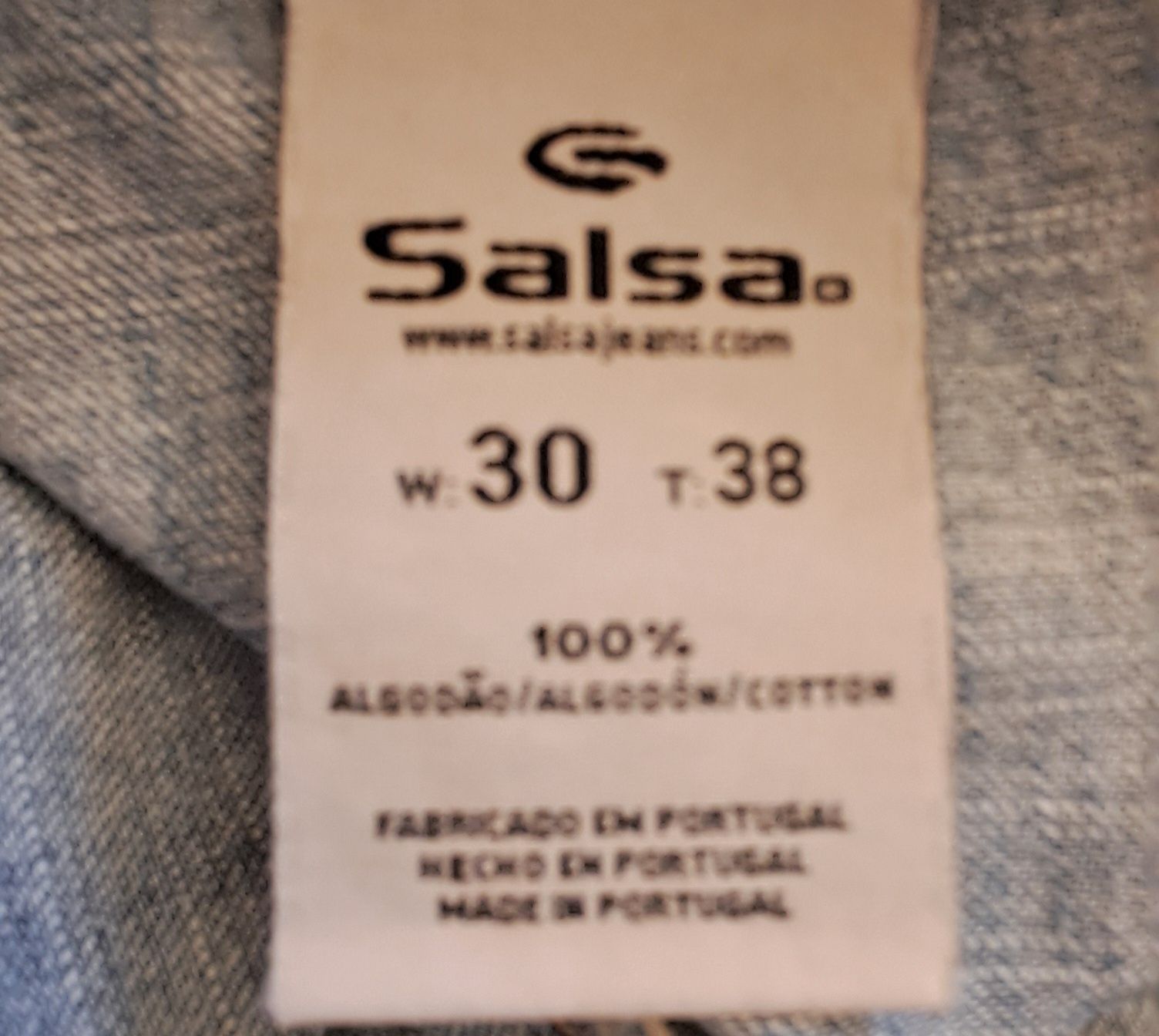 Calças ganga Salsa