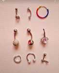 Piercings - vários