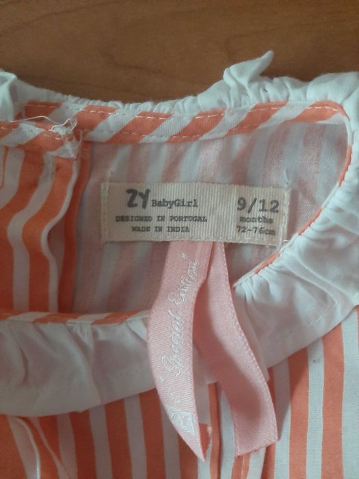 Vestido da Zippy 9-12meses, como novo