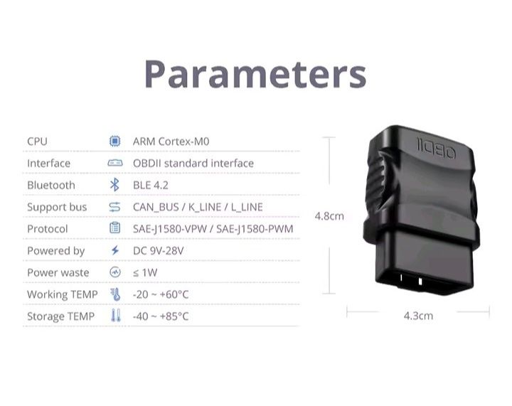 OBD2 Scanner for Android, IOS in Box64553239513218122