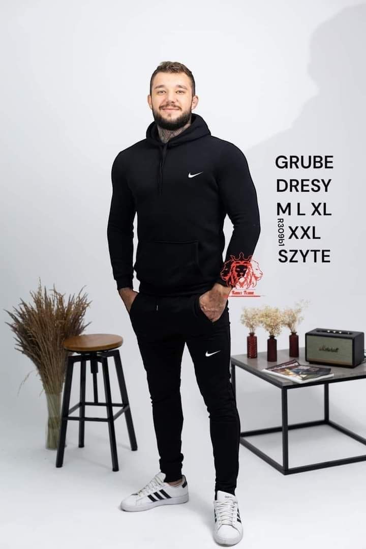 Dres męski gruby zimowy XL