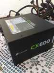 Fonte de Alimentação Corsair CX 600 Perfeitamente Funcional