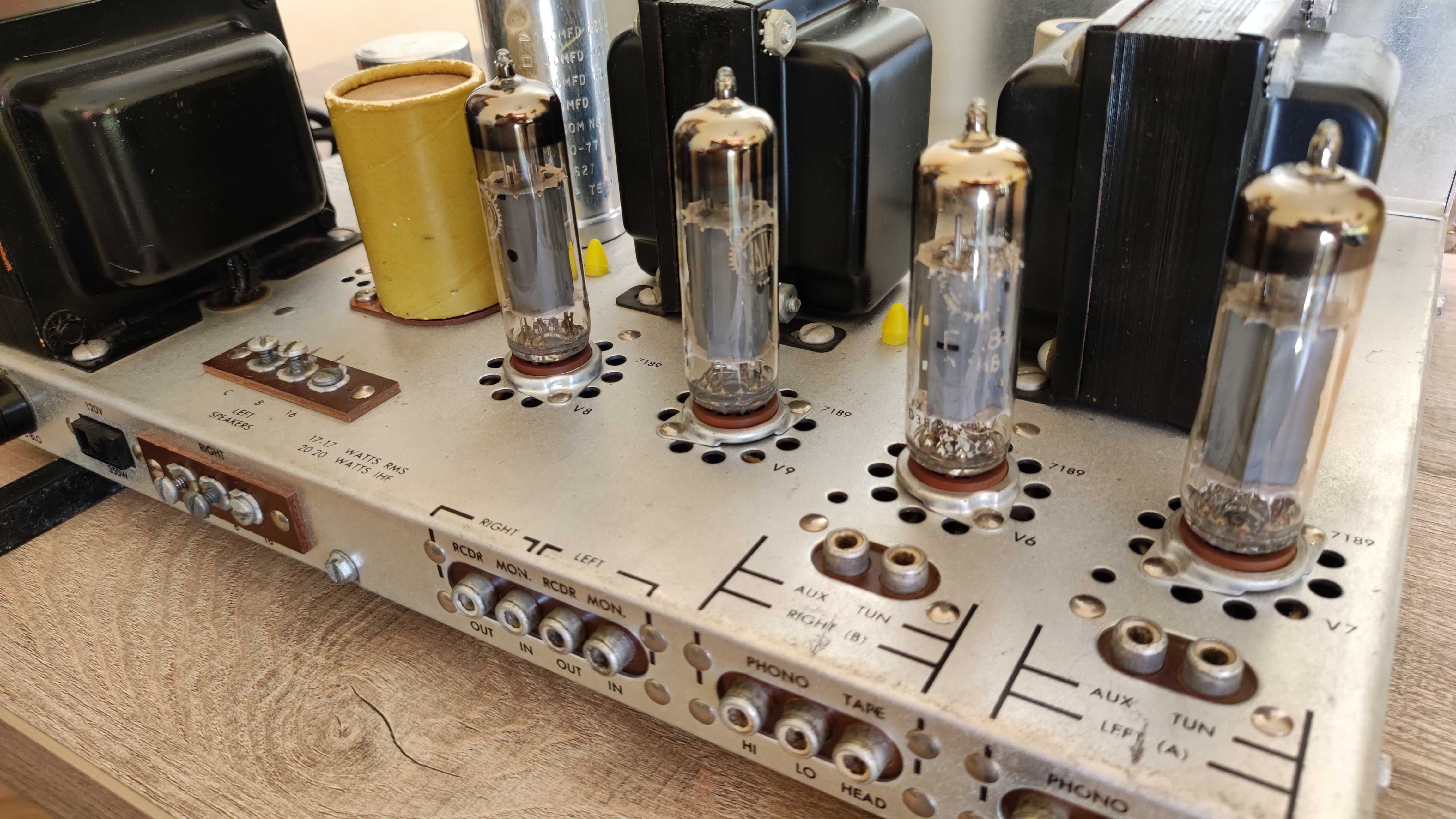 Wzmacniacz lampowy Fisher X-100 A