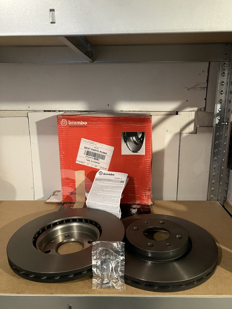 Brembo 09.5843.11 Tarcze hamulcowe wentylowane