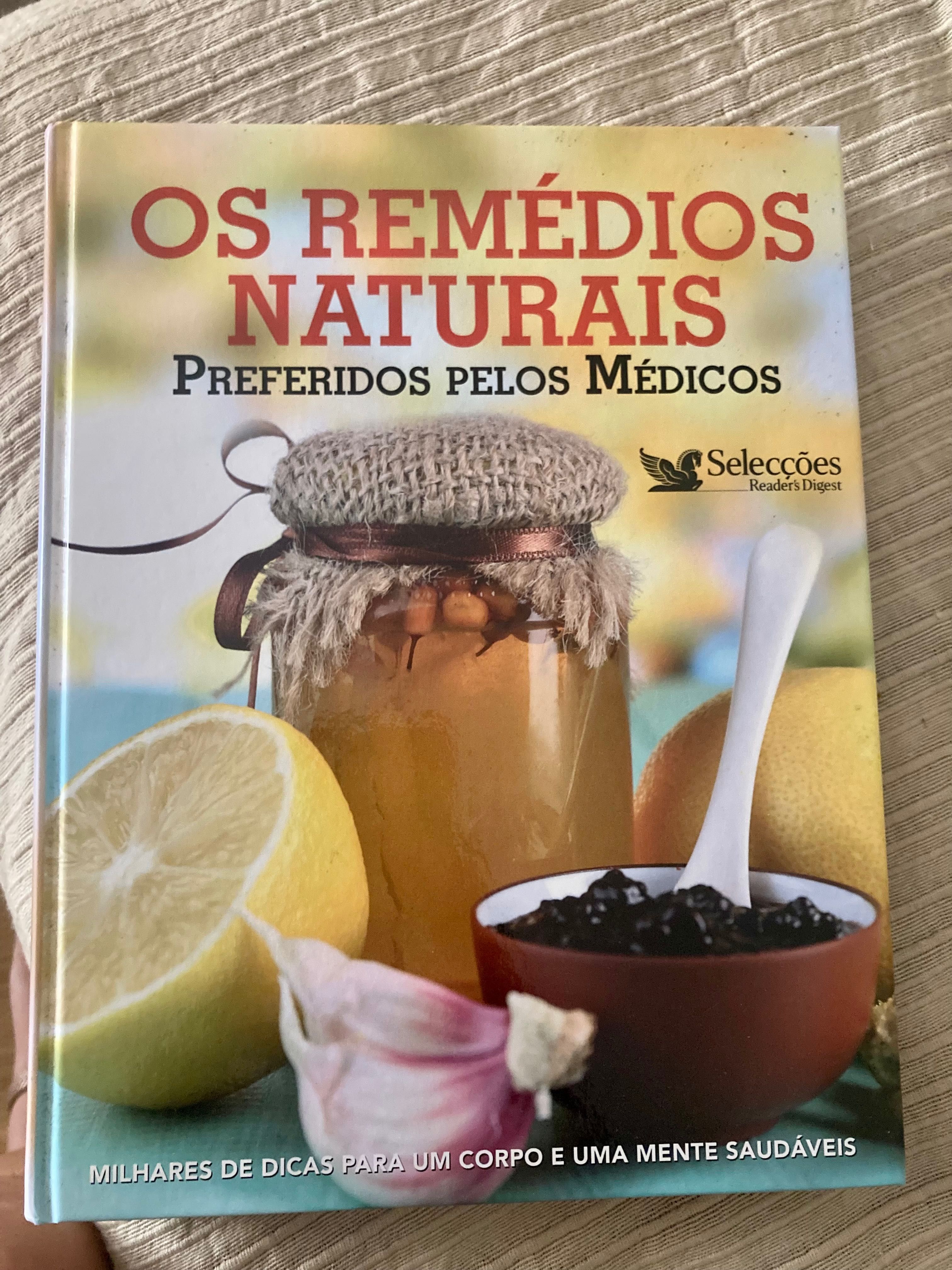 Livro Os Remédios Naturais Preferidos pelos médicos