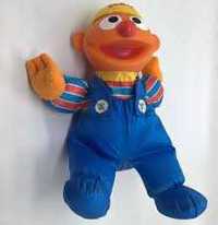 Vintage tyco 1995 ernie ulica sezamkowa maskotka muppet