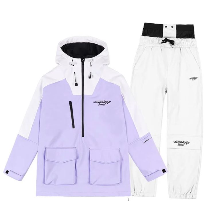 Лижний/ бордовський костюм s/m/l/xl