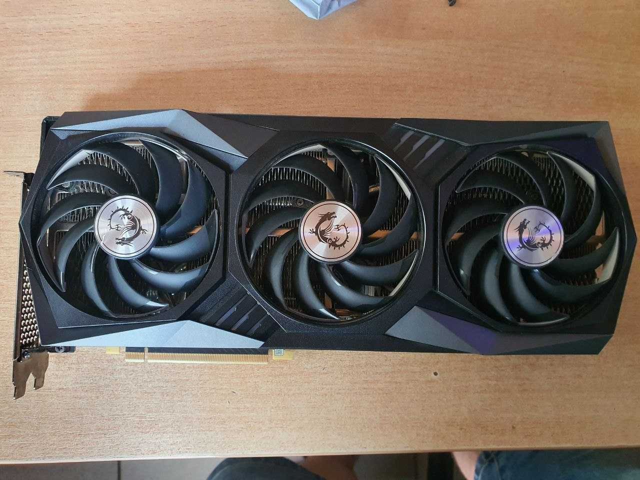 Видеокарта MSI RTX3070 Gaming X Trio 8GB GDDR6 256 bit отличное сост.