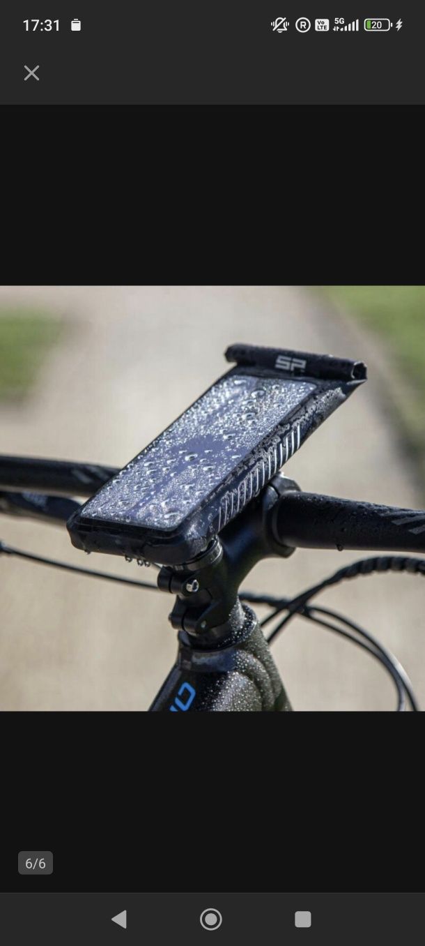 Etui sp  connect wodoszczelne na rower!
