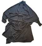 Czarna sukienka, tunika duży rozmiar 4XL / 5XL (157)