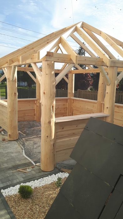 Altana ogrodowa, konstrukcja