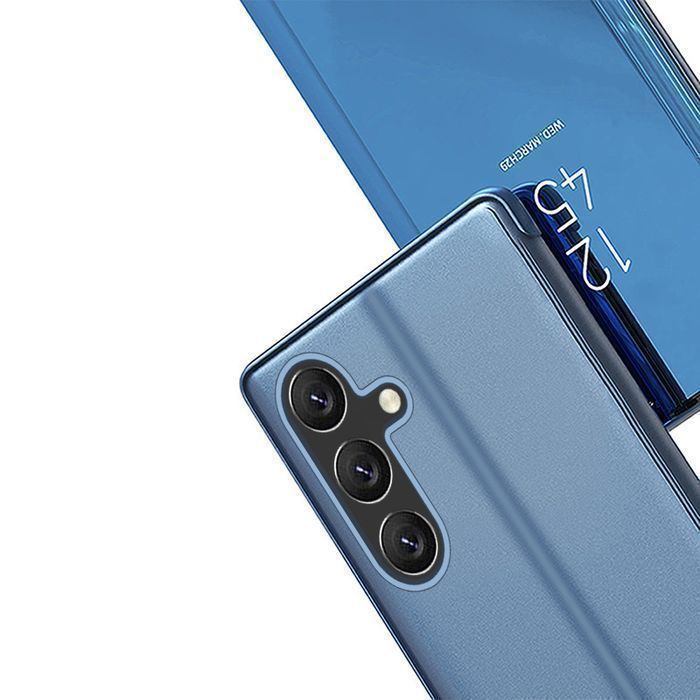 Etui Clear View Case Samsung Galaxy A54 5G Niebieskie, Ochrona i Styl
