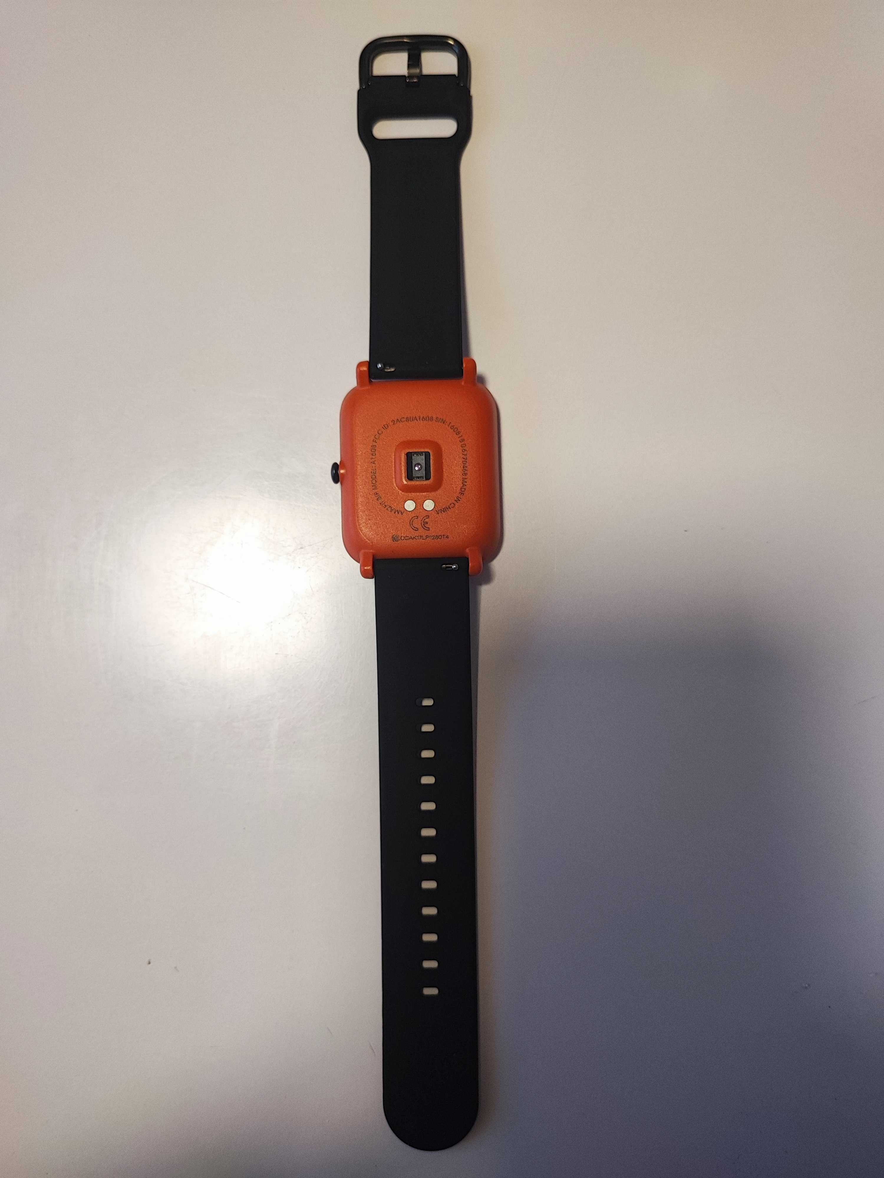 Смарт часы Xiaomi Amazfit Bip GPS A1608 CinnabarRed отличное состояние