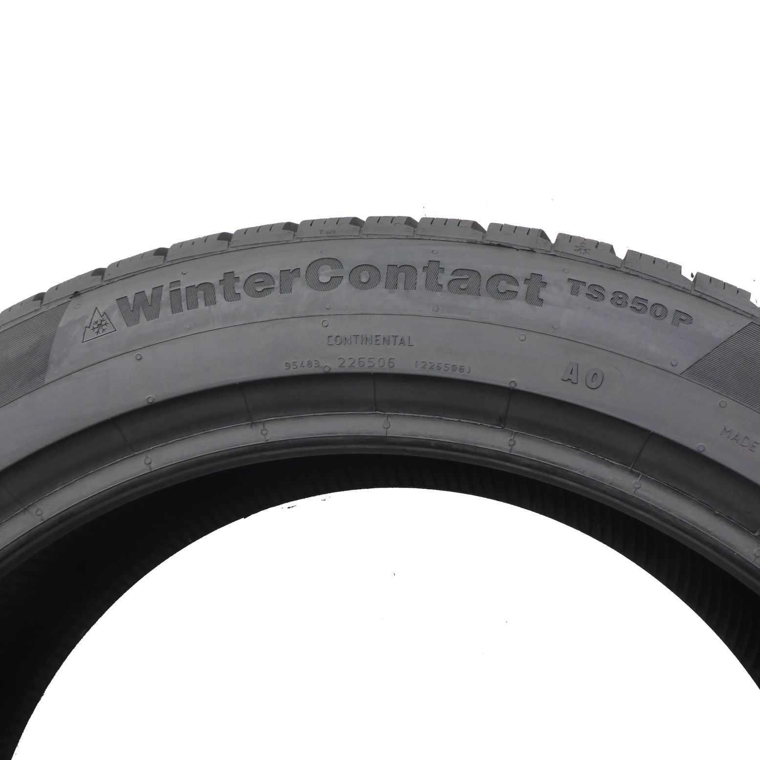 Opony 255/45/20 Continental 255/45R20 101V A0 Zimowe 2023 7,8-8,2mm