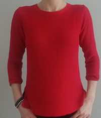 Reserved S,36 czerwony sweterek bluzka sweter