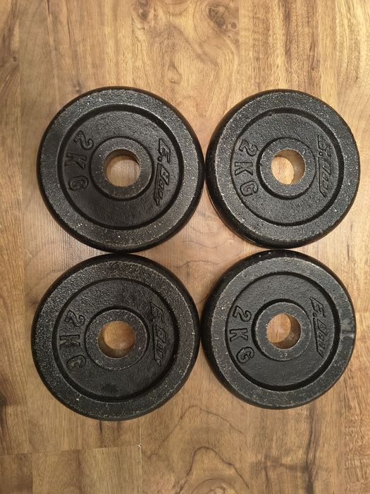 Obciążenie żeliwne 4 x 2 kg śr. 29mm