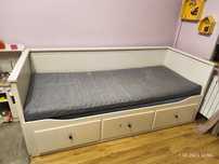 Łóżko Hemnes Ikea rozkładane
