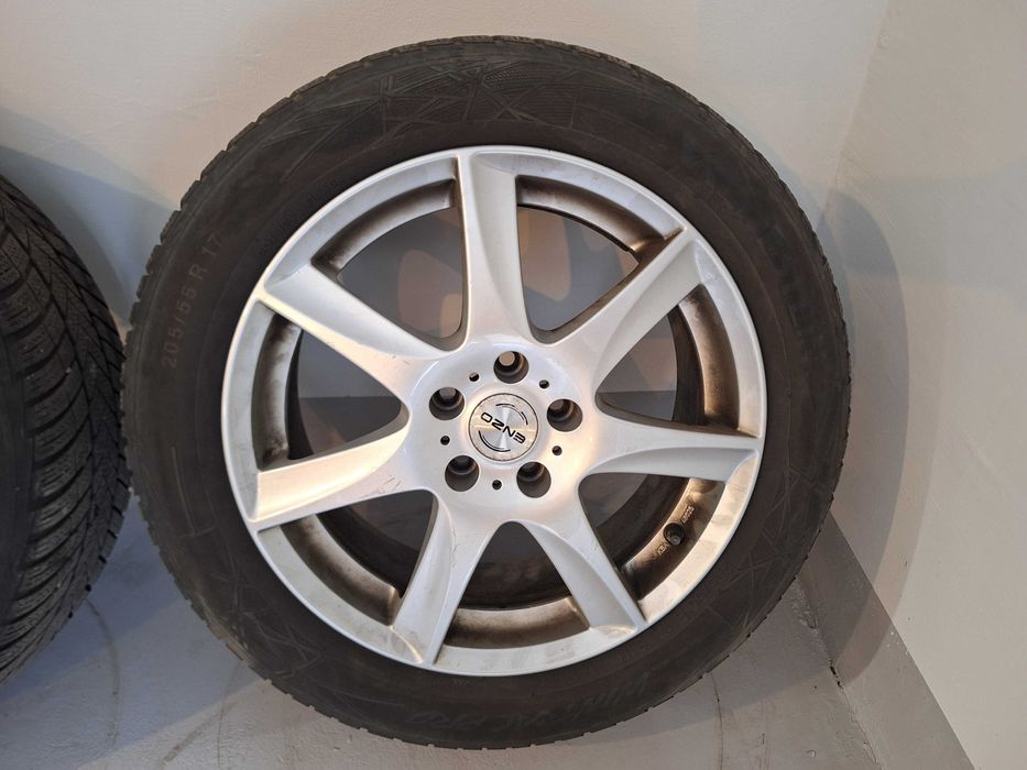 Felgi z o. zimowymi 205/55R17 z Citroena C4 Gr. Picas, 7x17 ET48 5x108