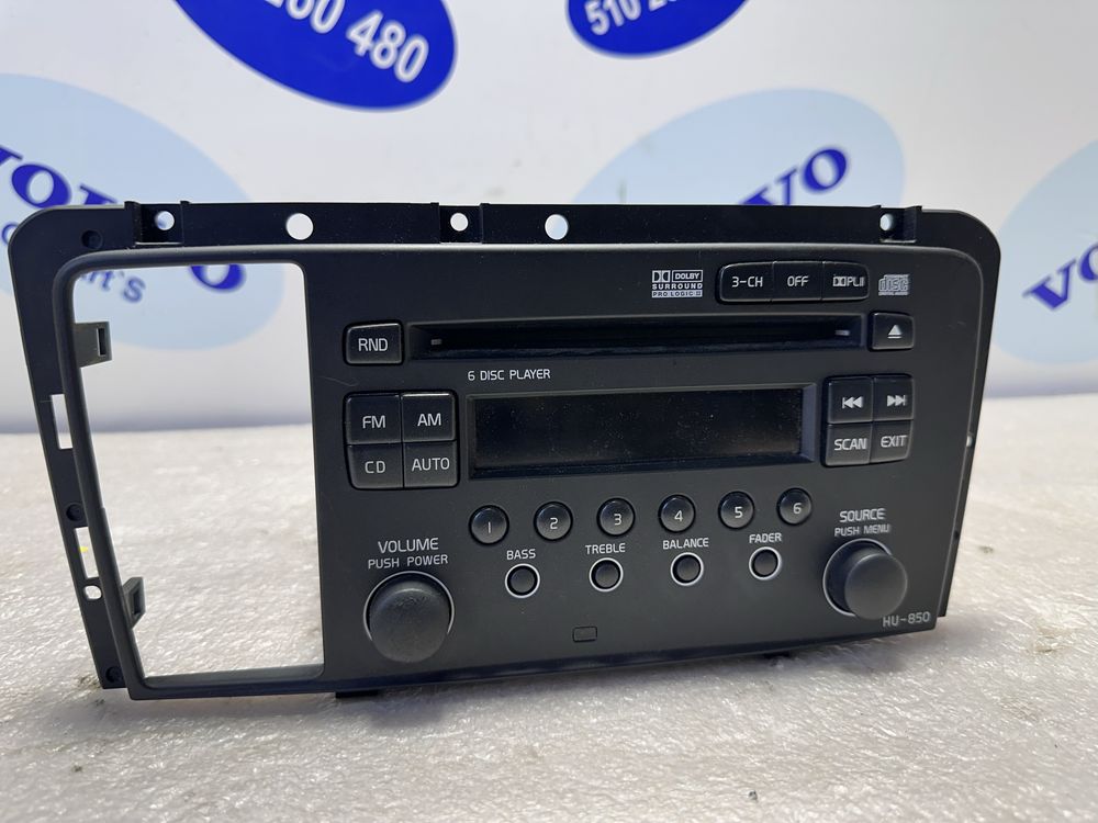 Volvo S60 V70 XC70 radio lift AUX 05-09