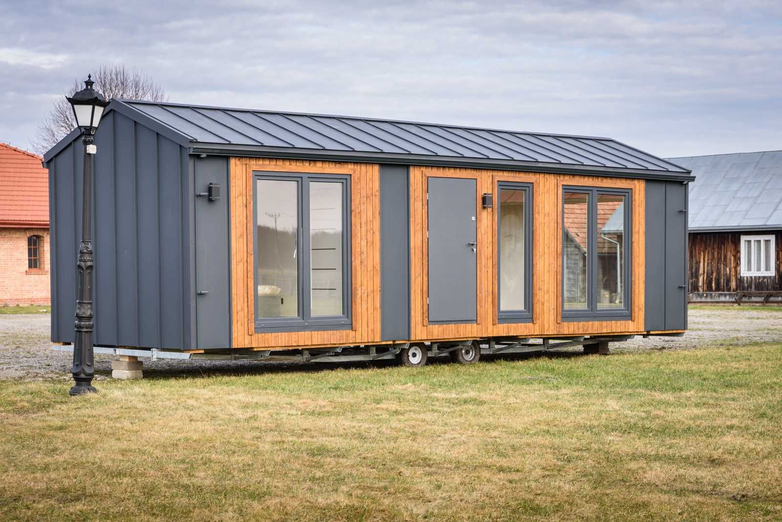 Domek Modułowy 35m² - Mobilny, Drewniany, Całoroczny, Na Zgłoszenie