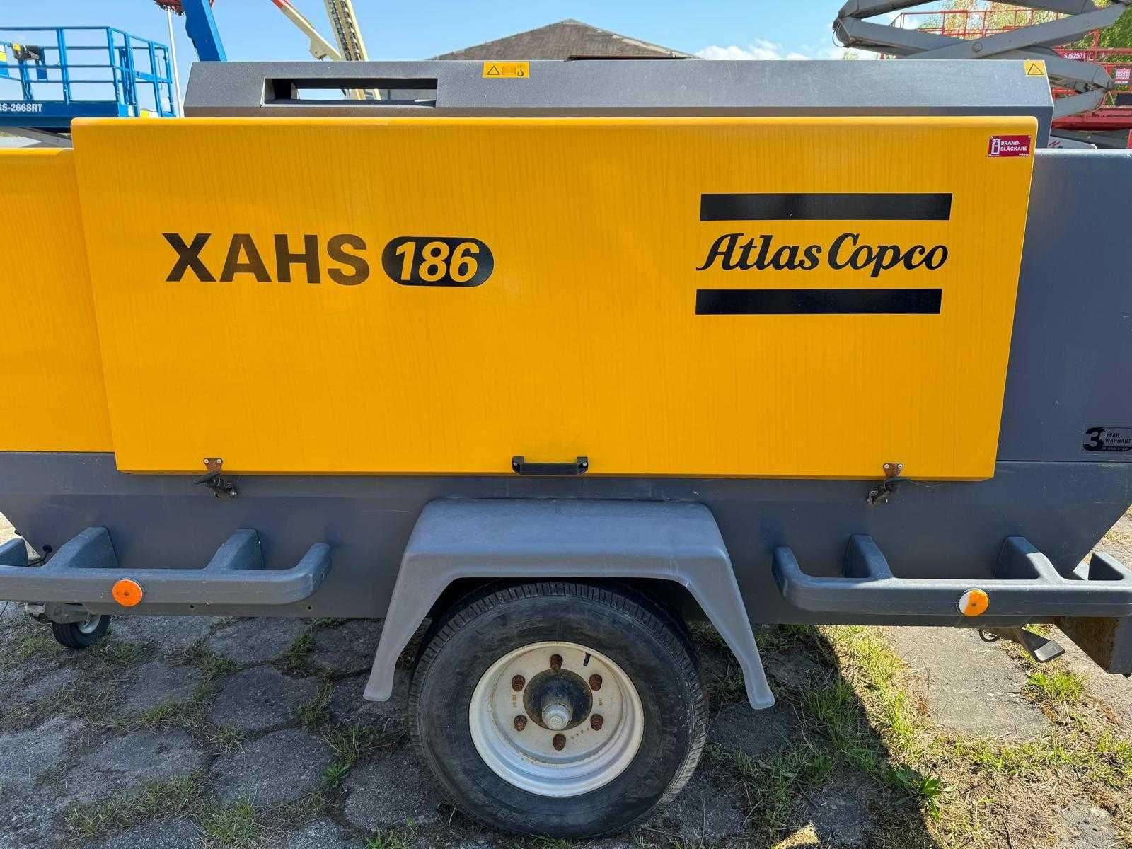 Sprężarka Atlas Copco XAHS 186 DD, 2012, netto: 99.000 PLN.