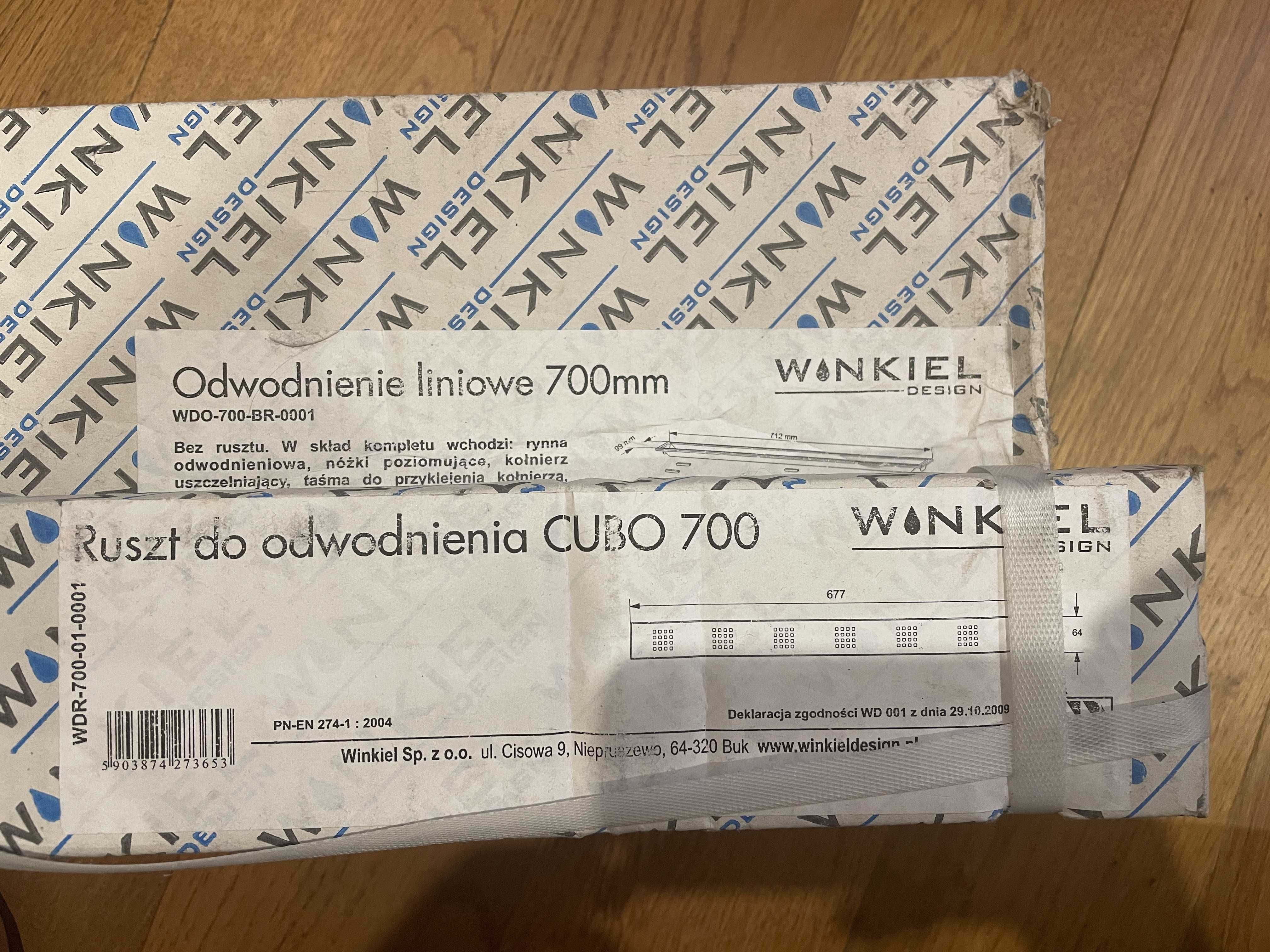 Odwodnienie liniowe 700 WINKIEL WDO-700-BR-0001 z Rusztem