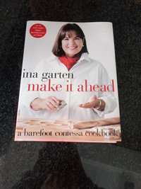 Livro de culinária em inglês Make it ahead