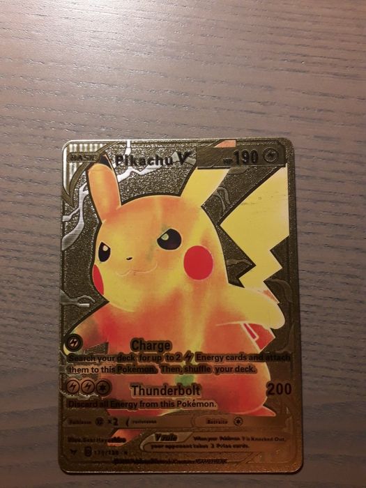 Karta pikachu pokemon