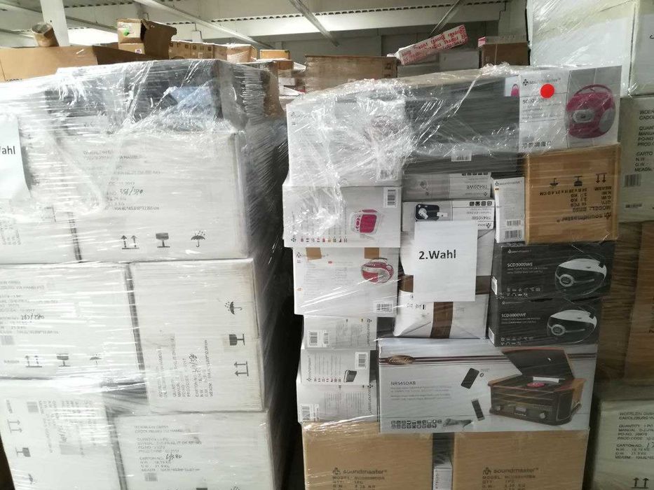 Продаж техніки з Німеччини палетами Klarstein