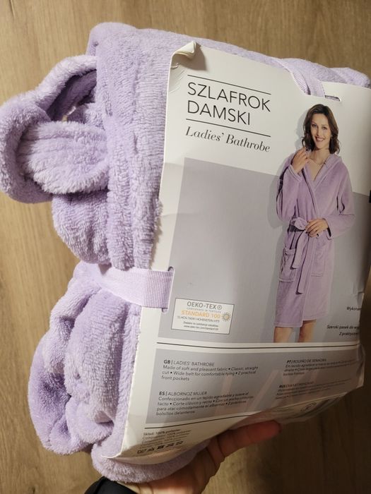 Szlafrok damski r.L/XL na prezent