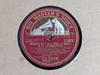 Патефонные граммофонные пластинки His master's voice 78 об шеллак