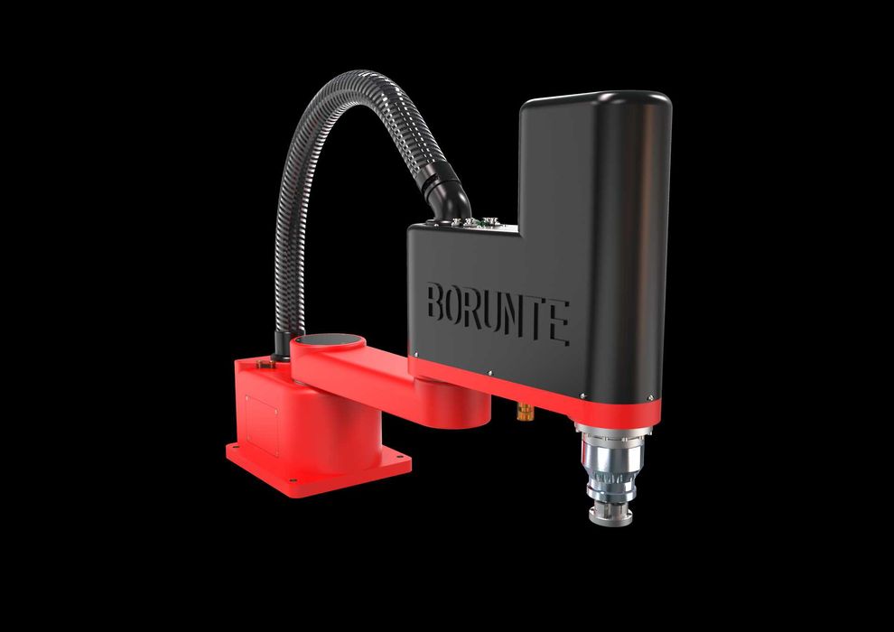 Robot przemysłowy paletyzujący, pakujący, spawalniczy