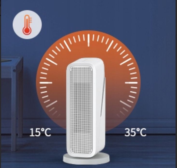 Термовентилятор керамічний smart zoesure zh805 1800w