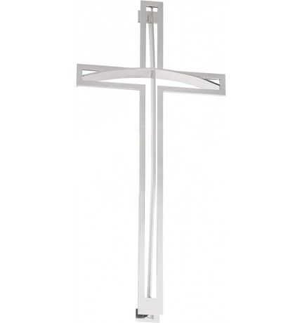Krzyż nierdzewny,krzyż na pomnik, na nagrobek,srebrny