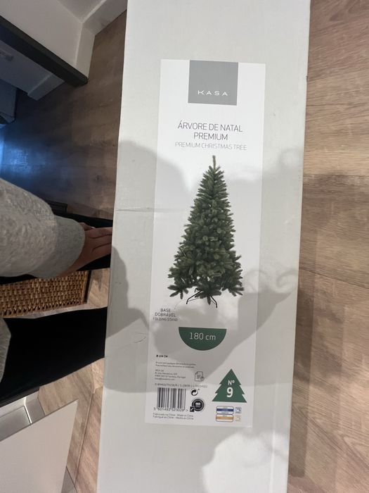 Árvore de Natal Nº9 180Cm Verde Premium KASA