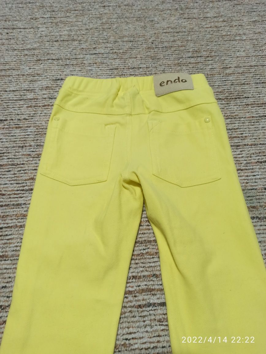 2szt legginsy na lato 116 bdb