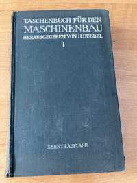 Książka w j.niemieckim pt,,Maschinenbau”1951 rok