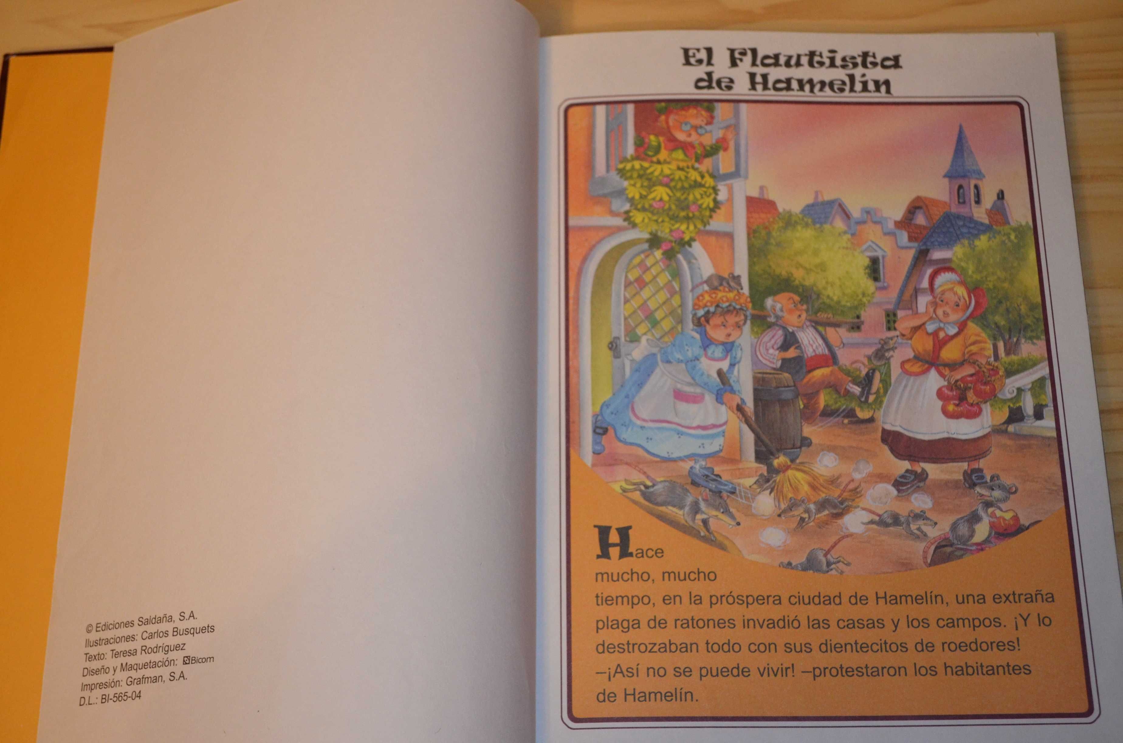 Cuentos dorados, дитяча книга іспанською мовою