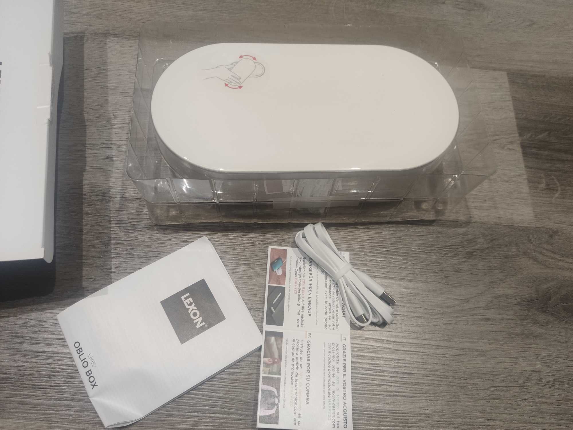 Ładowarka bezprzewodowa LH69 OBLIO BOX