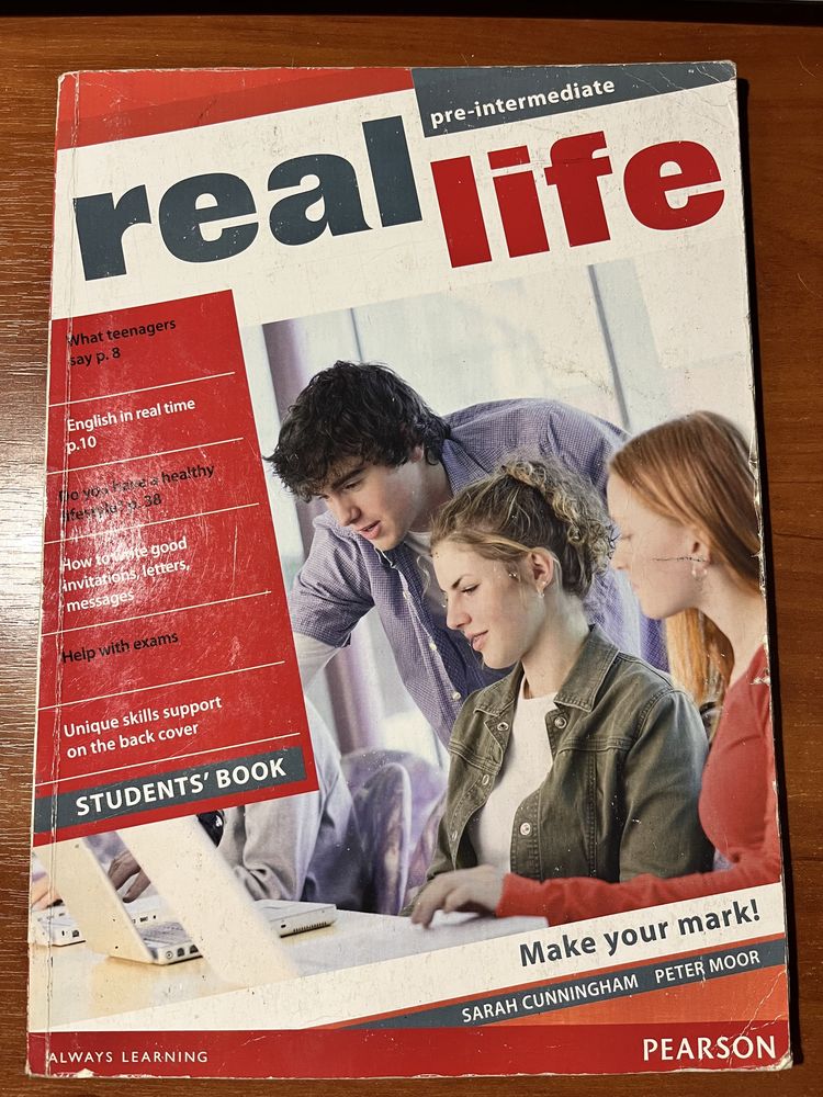 Student’s book ,,Real life,,