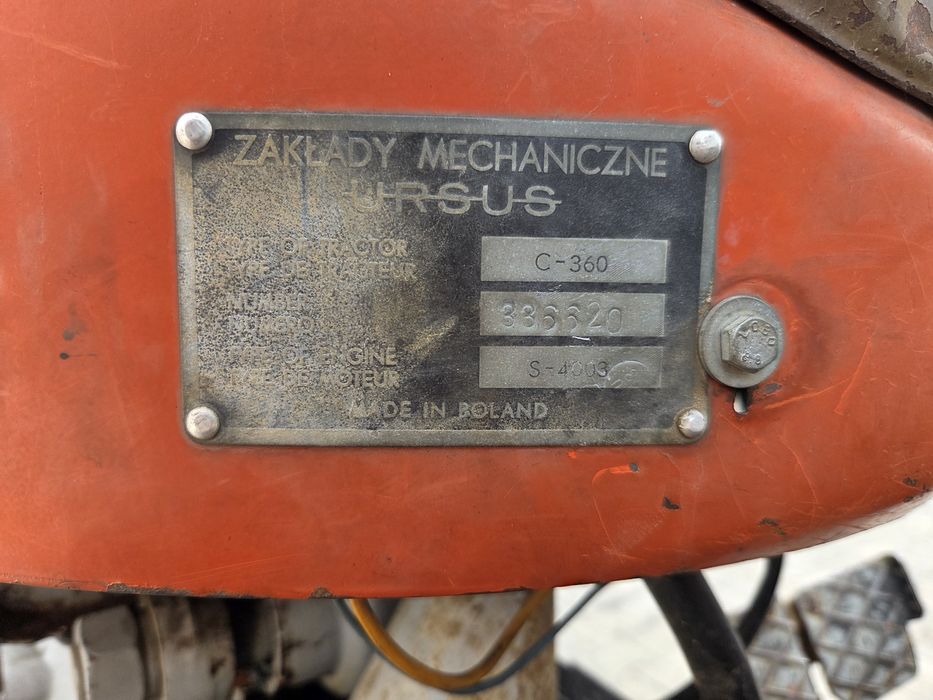 Ciągnik Ursus C-360