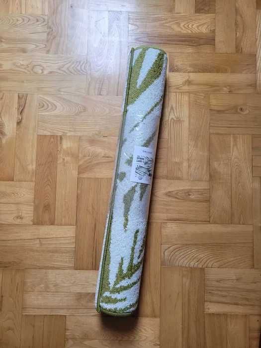 NOWY dywan Smukee Caro 80x140cm dywanik wzór zielony w liście