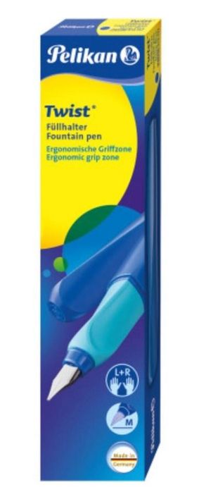 Pióro wieczne Twist M Deep blue PELIKAN pudełko,