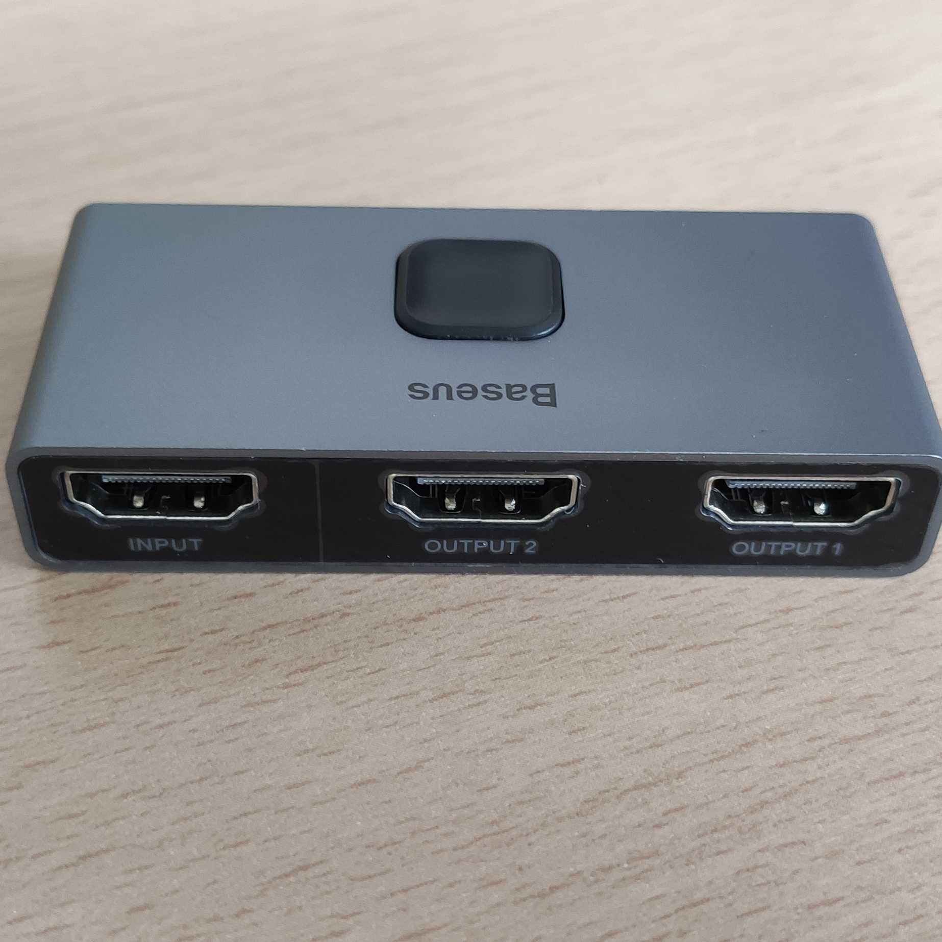 Switch Splitter Hdmi 2X1 4K 60Hz Baseus