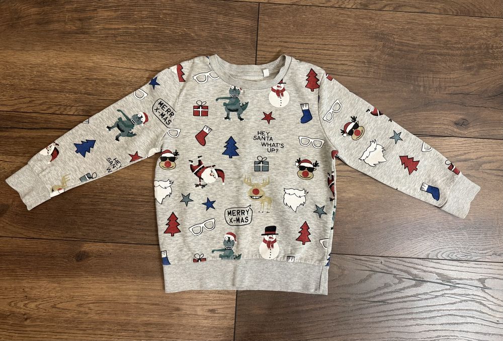 Новорічний реглан 122 розмір