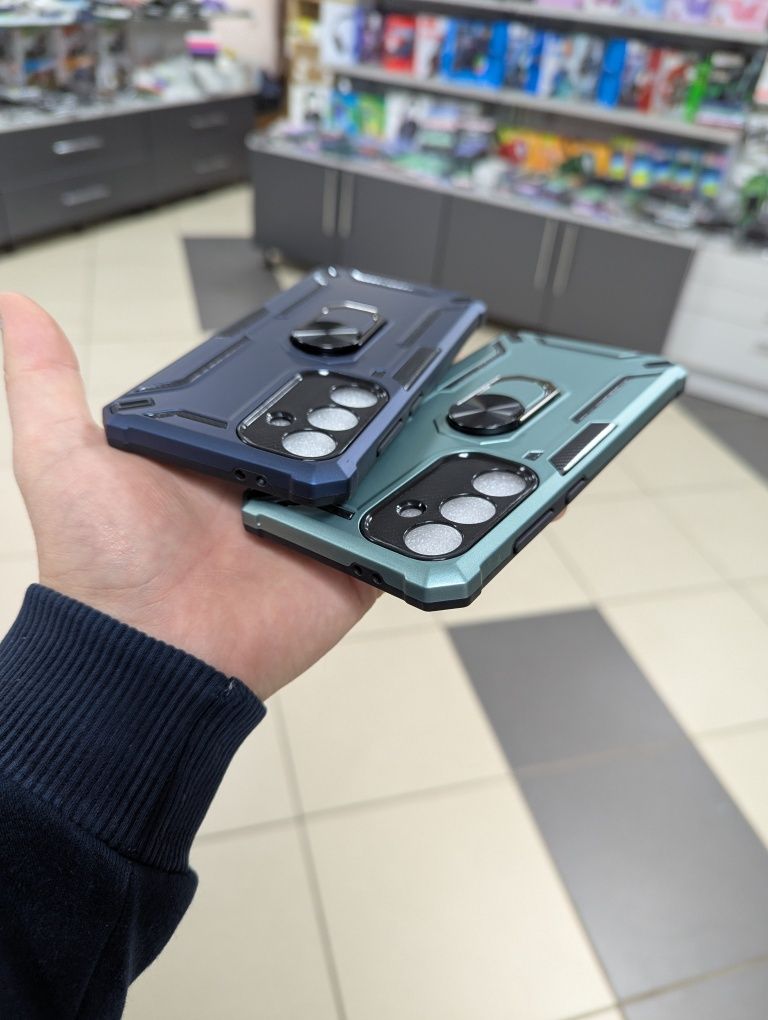Samsung S24 FE Противоударный чехол с подставкой чохол