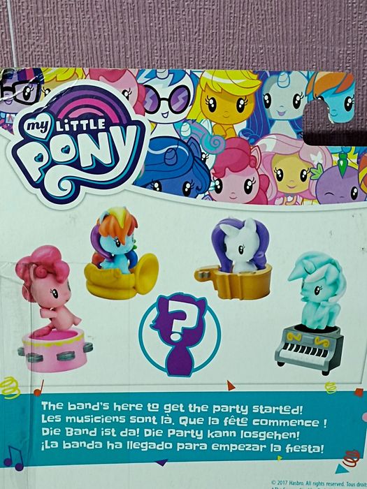 My Little Pony CMC 5-pack Lyra Dj Pon-3 G4 Hasbro figurka MLP