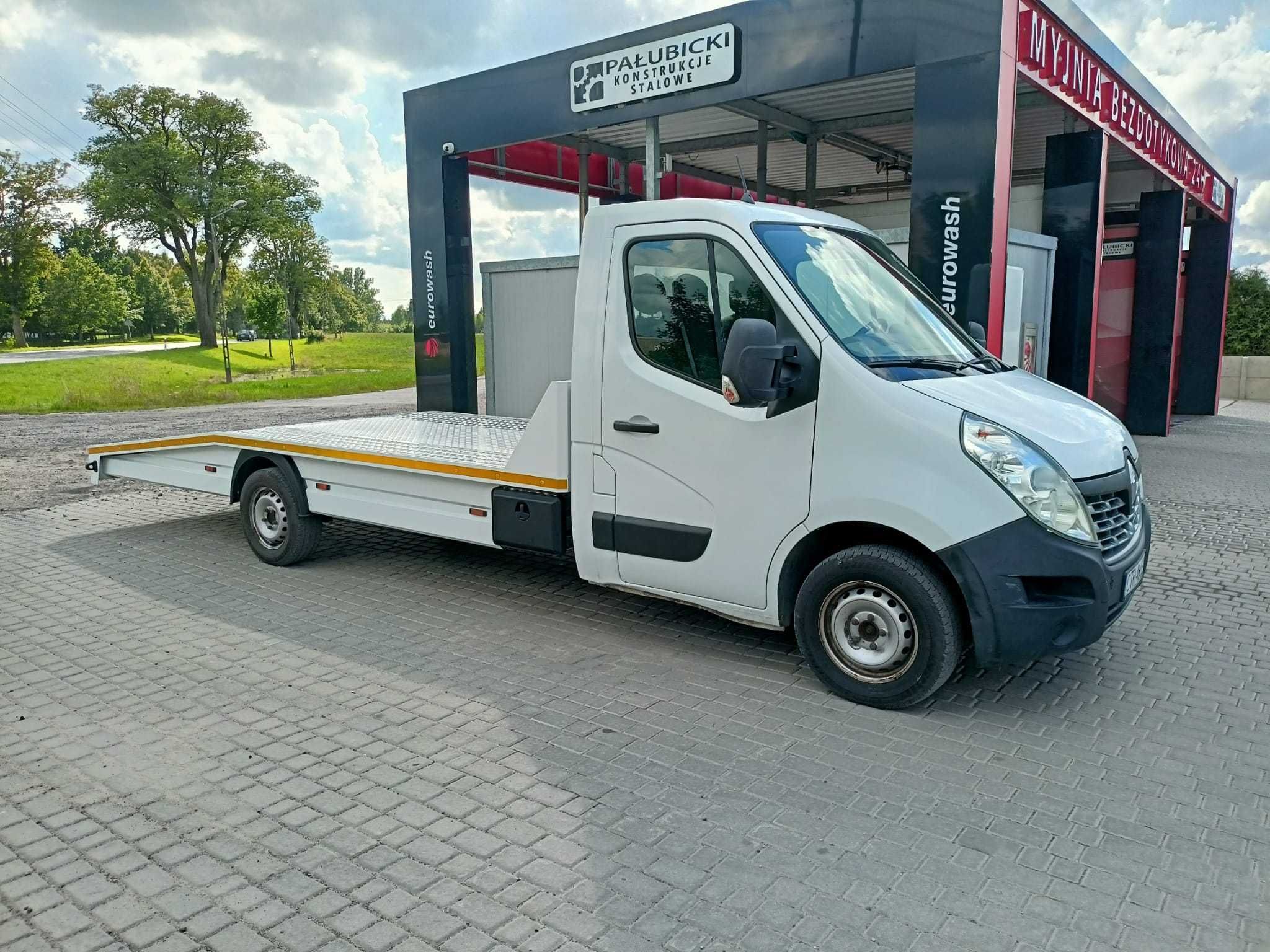 Master 2.3 DCI AUTO LAWETA Aluminiowy Najazd  5 M DŁ Ładowność 1570 KG